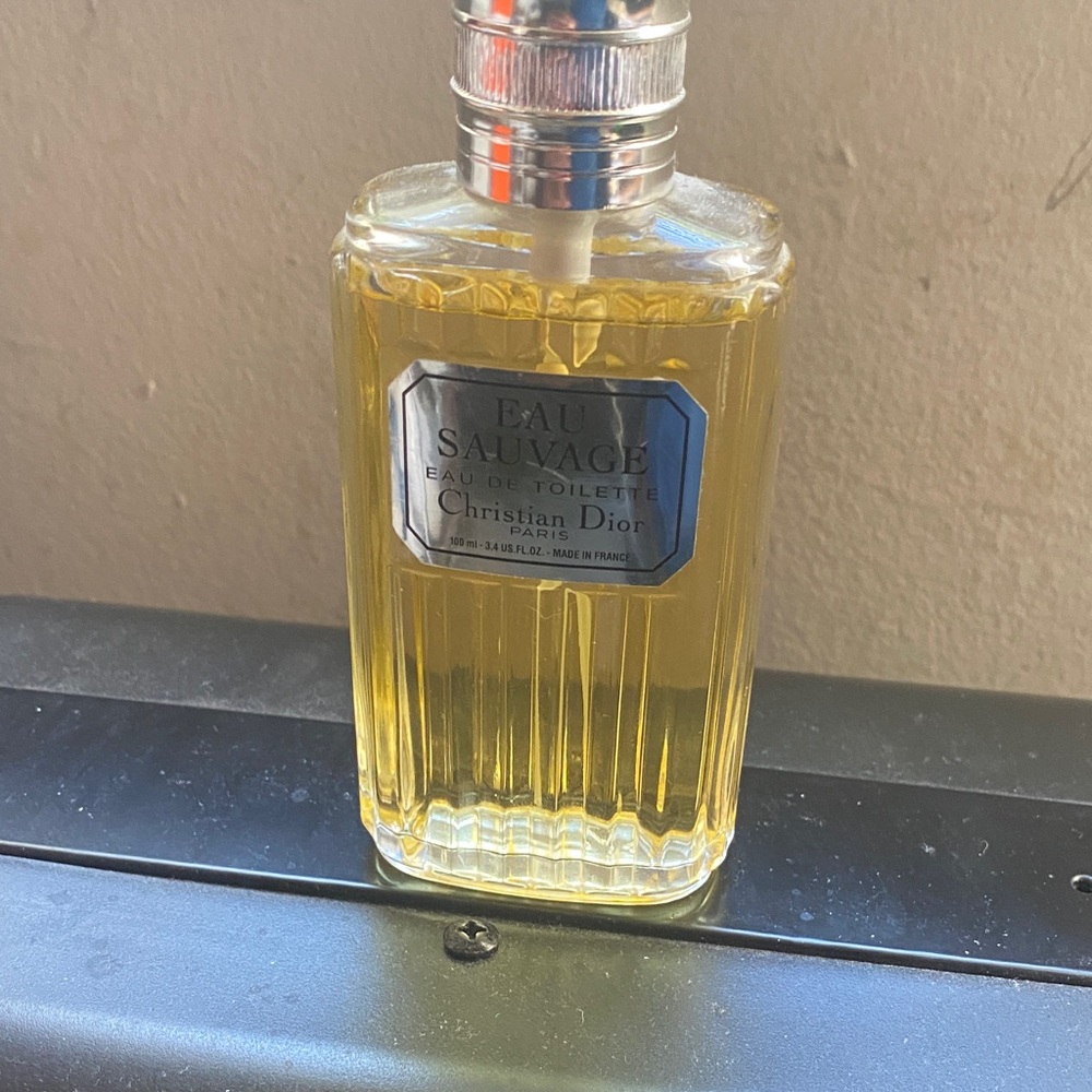 Dior Eau Sauvage Eau de Toilette - Gold vintage bottle !